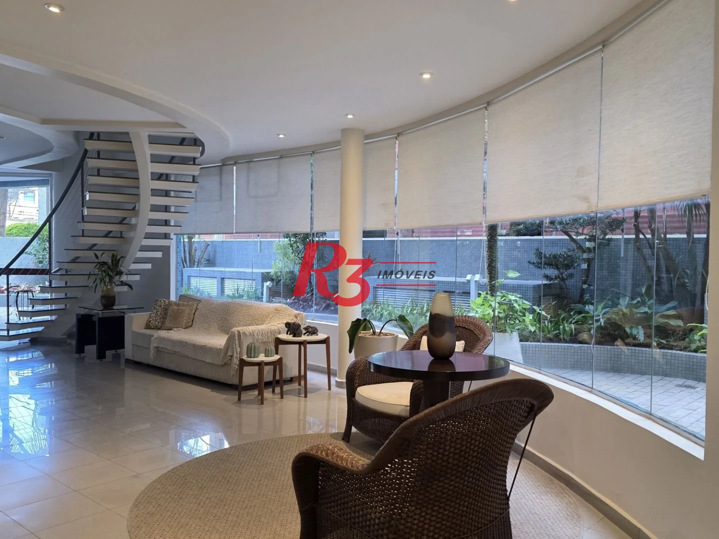 Apartamento para alugar, 203 m² por R$ 12.000,01/mês - Pompéia - Santos/SP