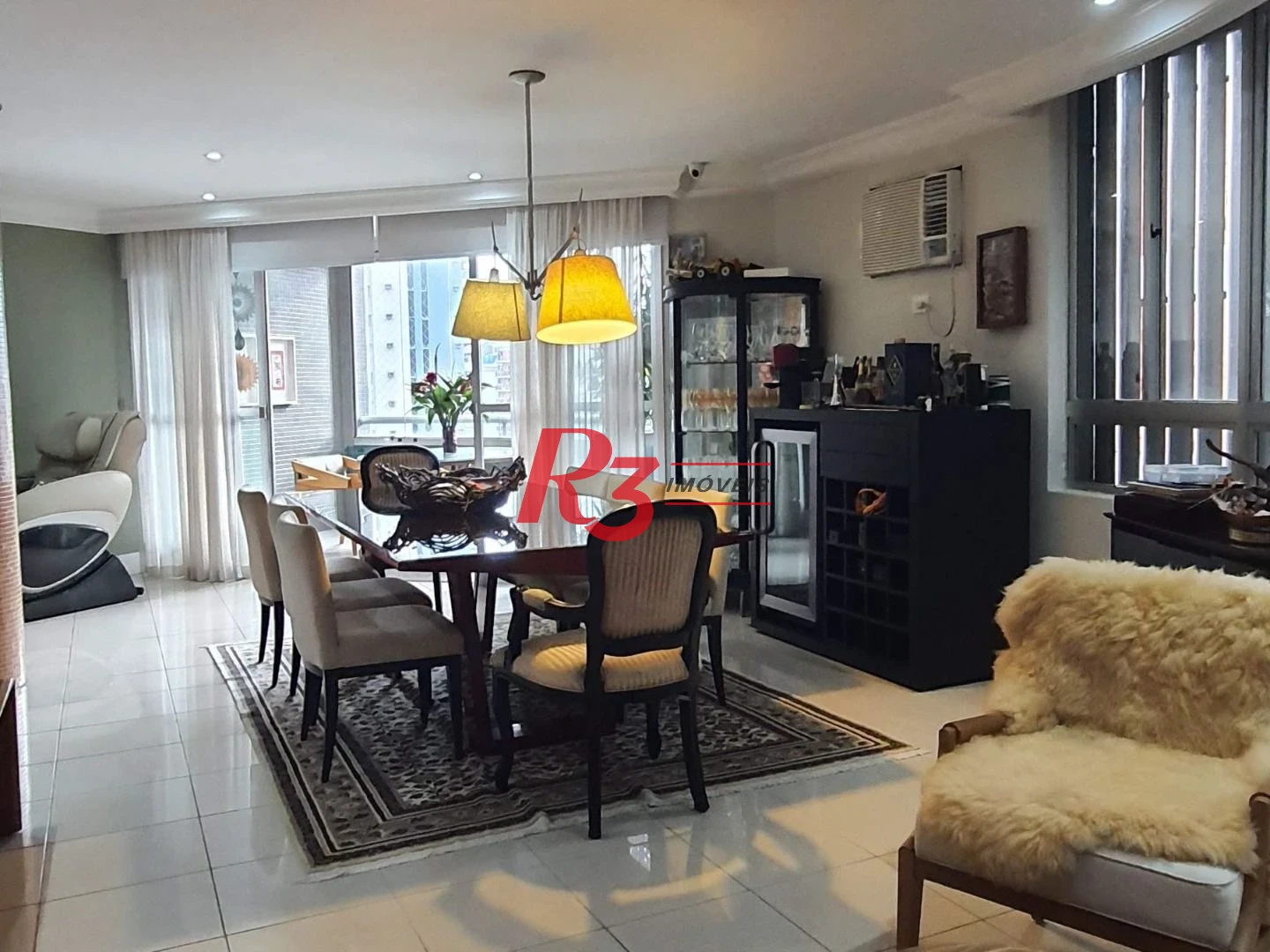 Apartamento para alugar, 203 m² por R$ 12.000,01/mês - Pompéia - Santos/SP