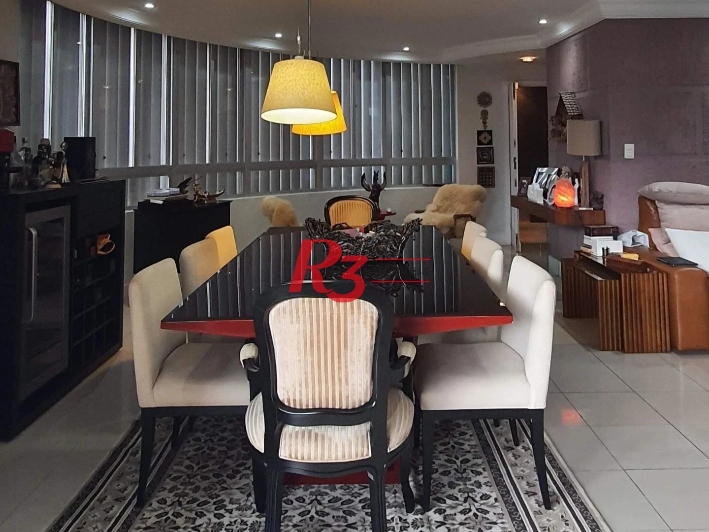 Apartamento para alugar, 203 m² por R$ 12.000,01/mês - Pompéia - Santos/SP