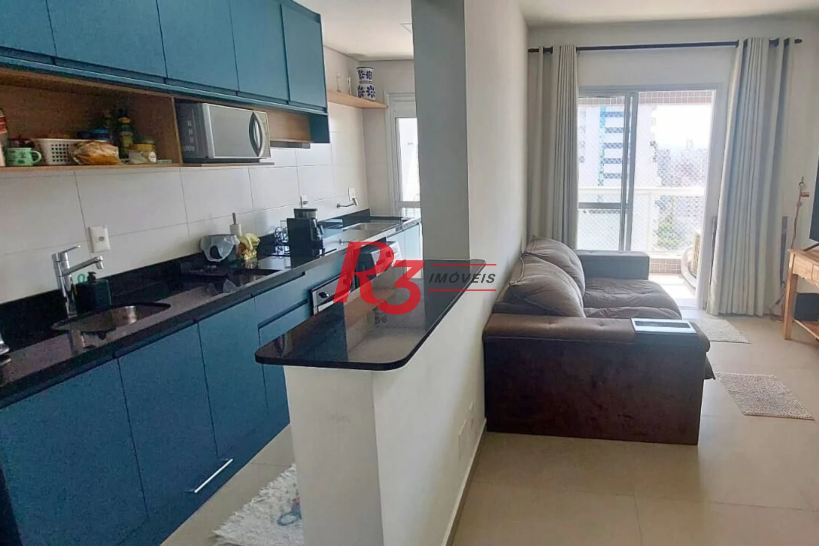 Apartamento à venda, 53 m² por R$ 740.000,00 - Boqueirão - Santos/SP