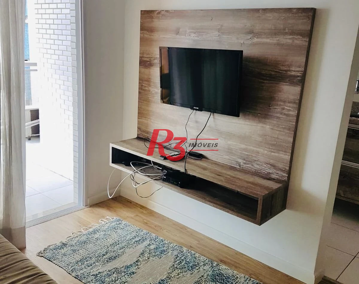 Apartamento para alugar, 48 m² por R$ 5.000,00/mês - Ponta da Praia - Santos/SP