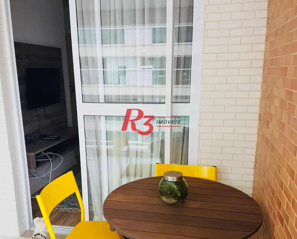 Apartamento para alugar, 48 m² por R$ 5.000,00/mês - Ponta da Praia - Santos/SP