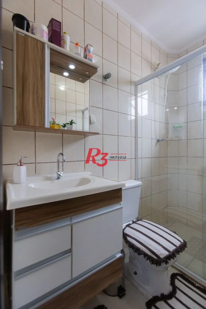 Apartamento com 2 dormitórios à venda, 86 m² por R$ 365.000,00 - Vila São Jorge - Santos/SP