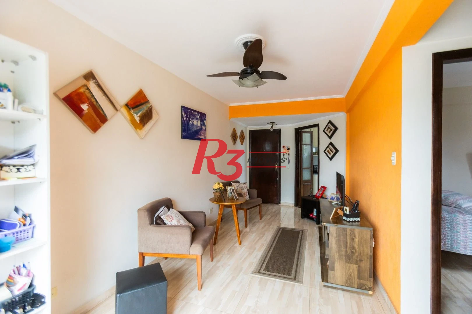 Apartamento com 2 dormitórios à venda, 86 m² por R$ 365.000,00 - Vila São Jorge - Santos/SP