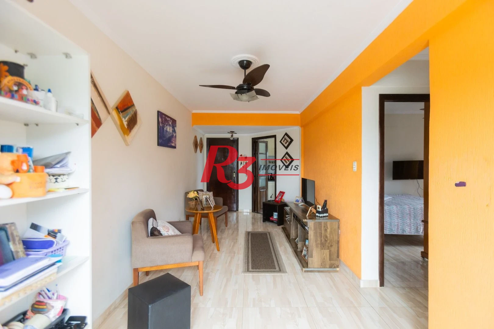 Apartamento com 2 dormitórios à venda, 86 m² por R$ 365.000,00 - Vila São Jorge - Santos/SP