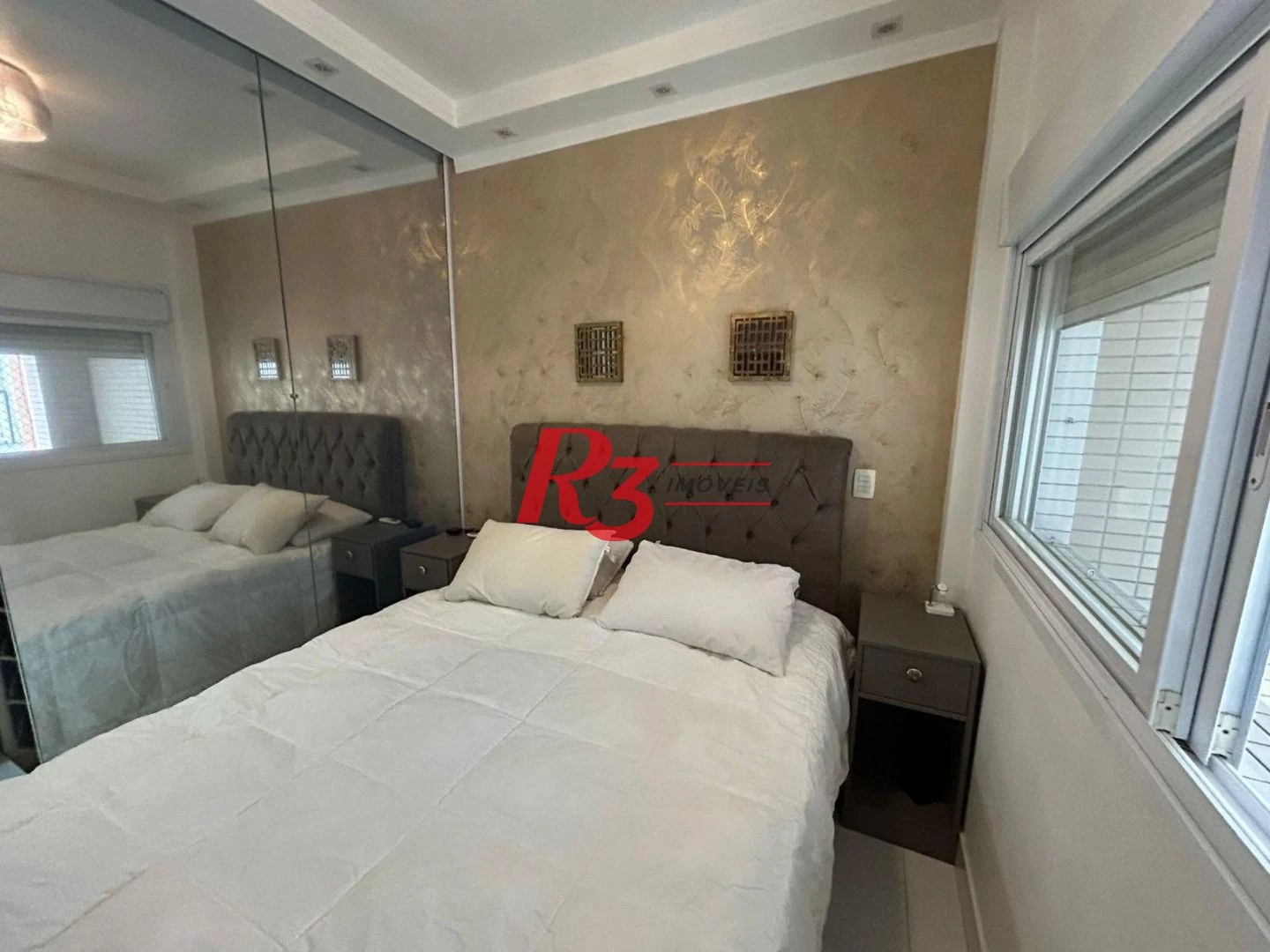 Apartamento Duplex com 1 dormitório à venda, 60 m² por R$ 835.000,00 - Gonzaga - Santos/SP