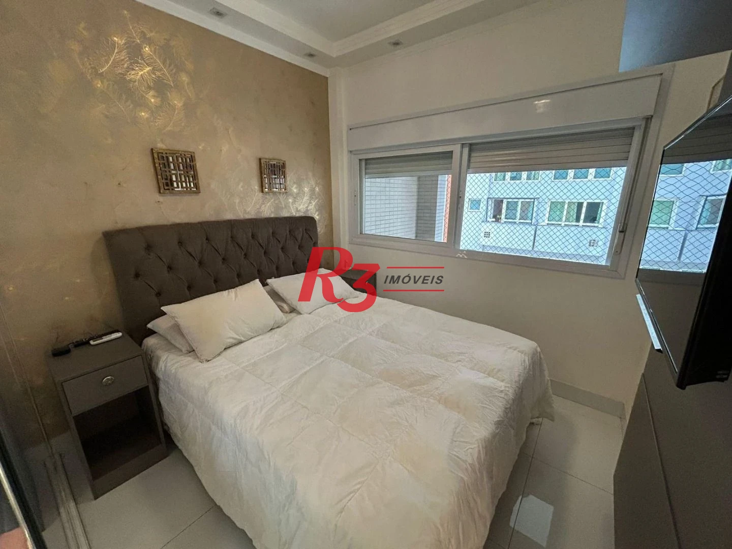 Apartamento Duplex com 1 dormitório à venda, 60 m² por R$ 835.000,00 - Gonzaga - Santos/SP