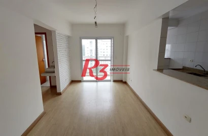 Apartamento com 2 dormitórios à venda, 52 m² por R$ 399.999,00 - José Menino - Santos/SP