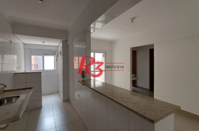 Apartamento com 2 dormitórios à venda, 52 m² por R$ 379.999,00 - José Menino - Santos/SP