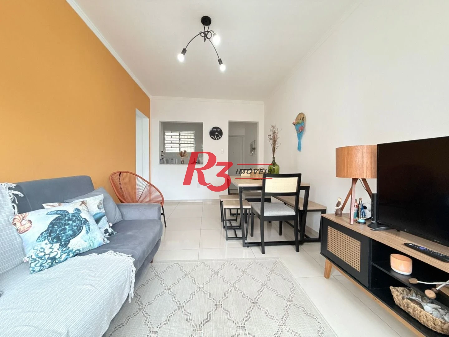 Apartamento à venda, 60 m² por R$ 510.000,00 - Gonzaga - Santos/SP