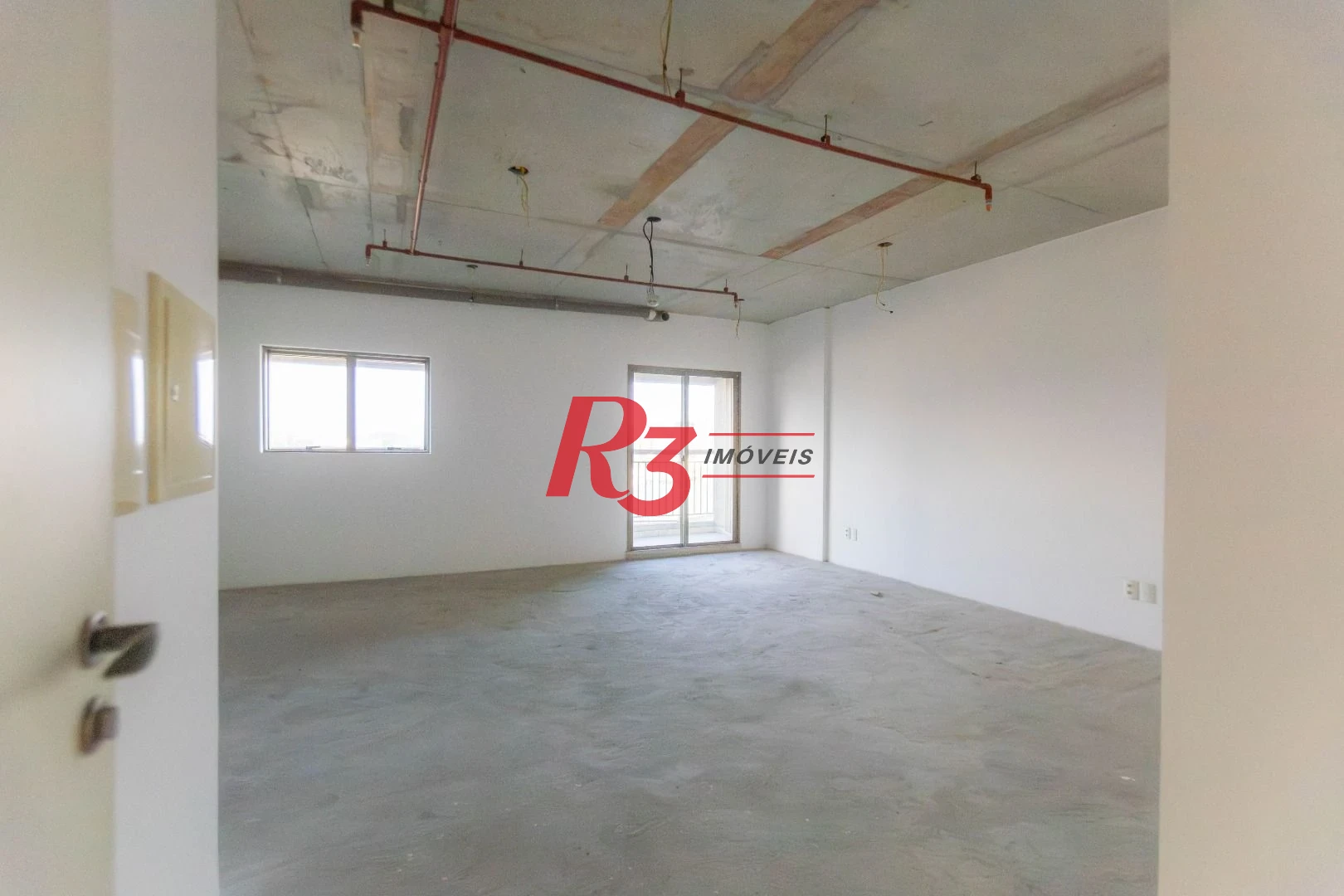 Sala para alugar, 51 m² por R$ 3.500,00/mês - Valongo - Santos/SP