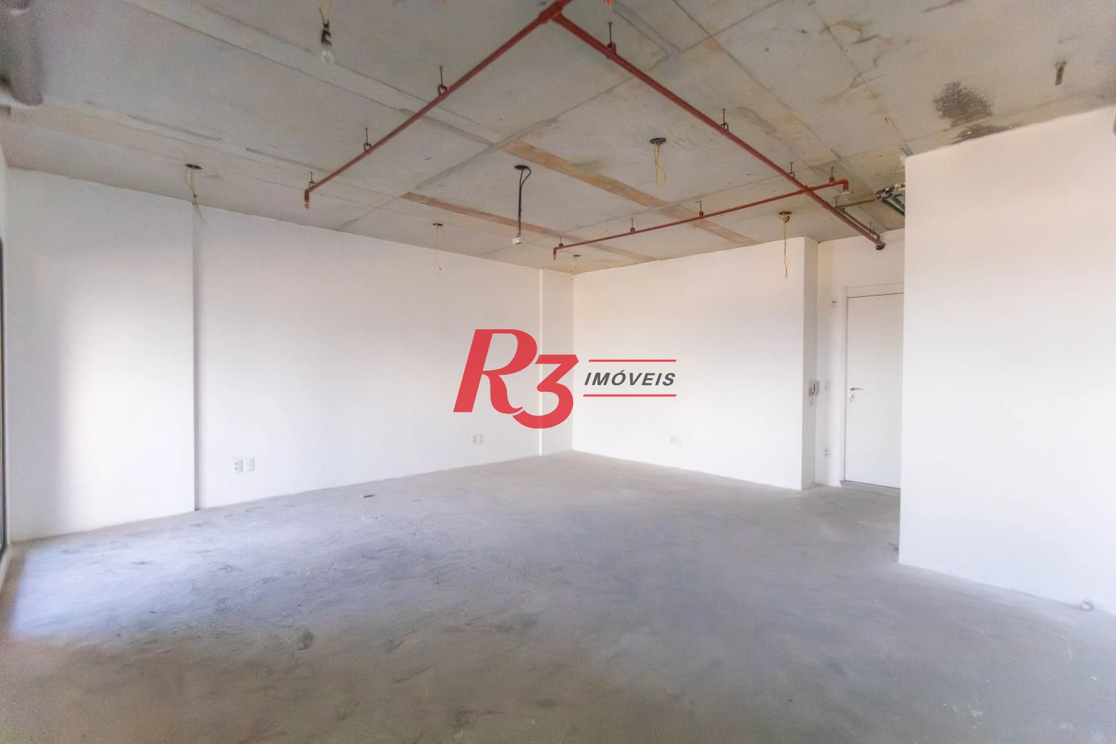 Sala para alugar, 51 m² por R$ 3.500,00/mês - Valongo - Santos/SP