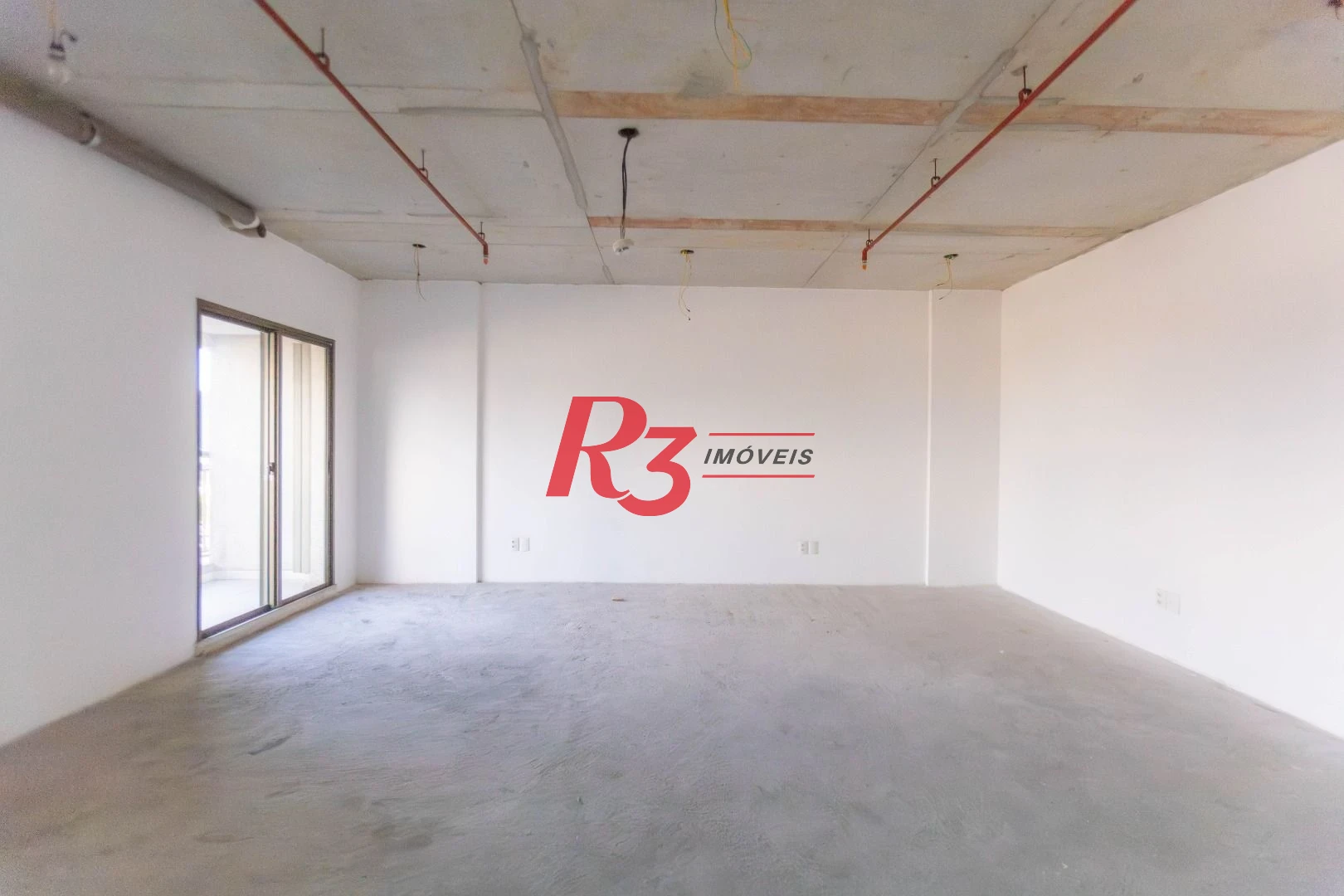 Sala para alugar, 51 m² por R$ 3.500,00/mês - Valongo - Santos/SP