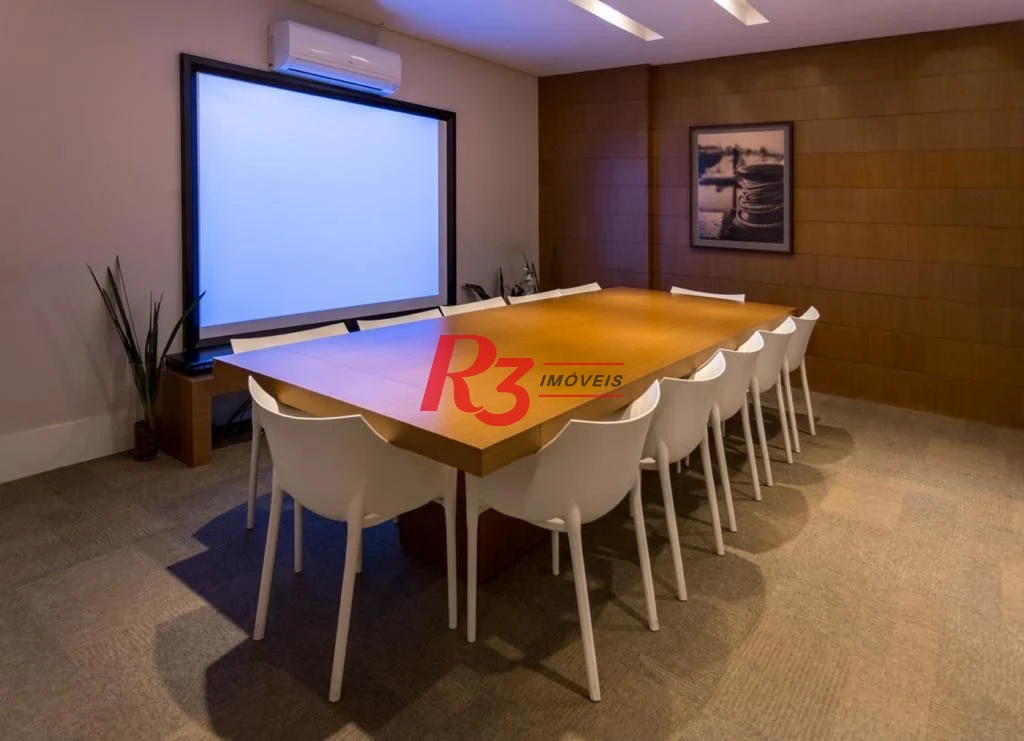 Sala para alugar, 51 m² por R$ 3.500,00/mês - Valongo - Santos/SP