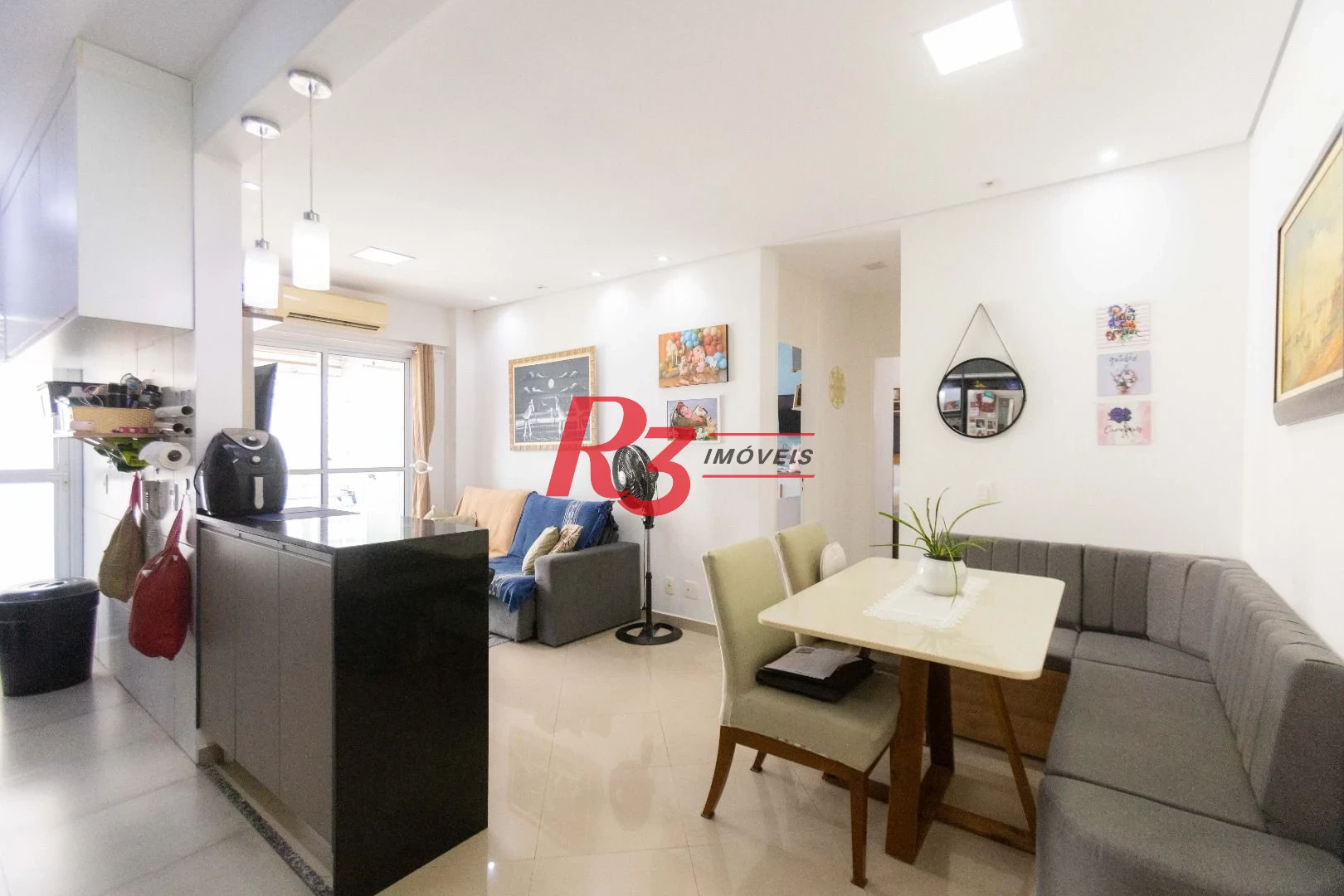 Apartamento à venda, 64 m² por R$ 640.000,00 - Estuário - Santos/SP