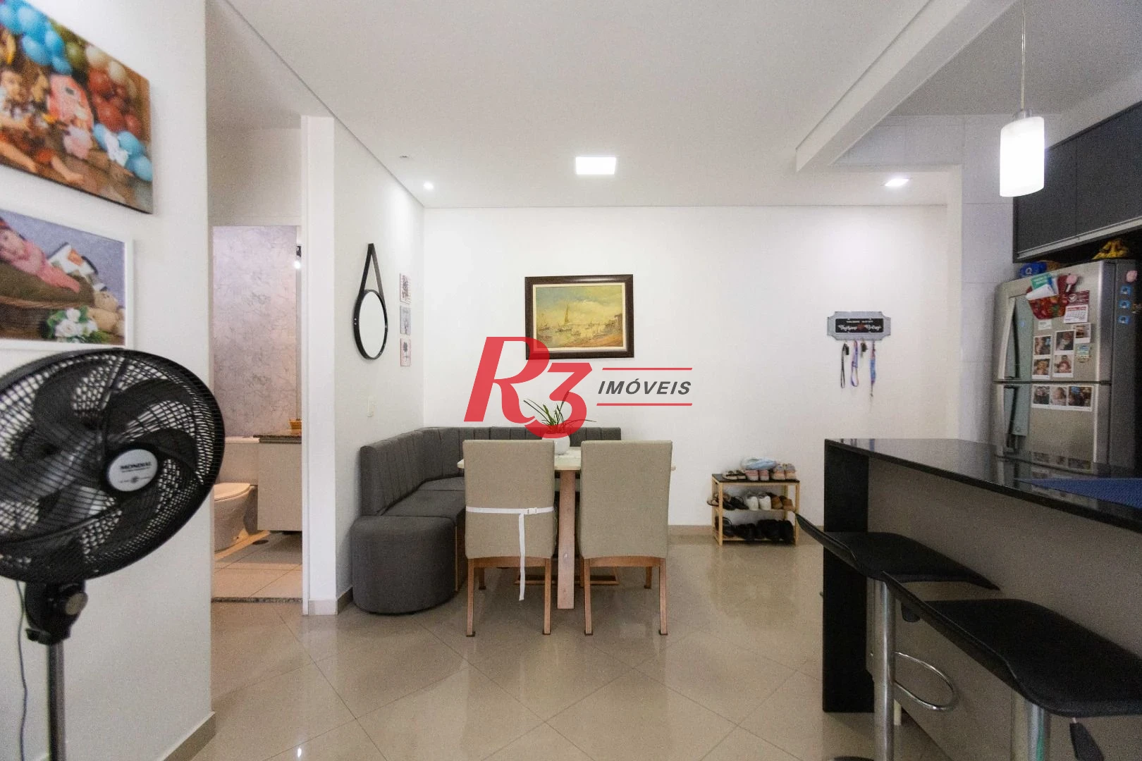 Apartamento à venda, 64 m² por R$ 640.000,00 - Estuário - Santos/SP