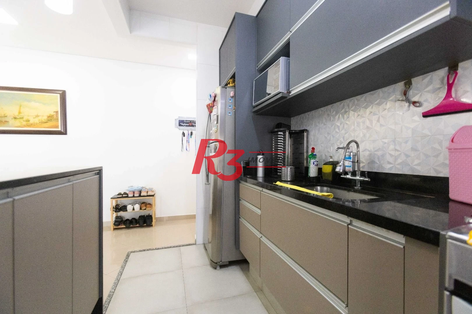 Apartamento à venda, 64 m² por R$ 640.000,00 - Estuário - Santos/SP