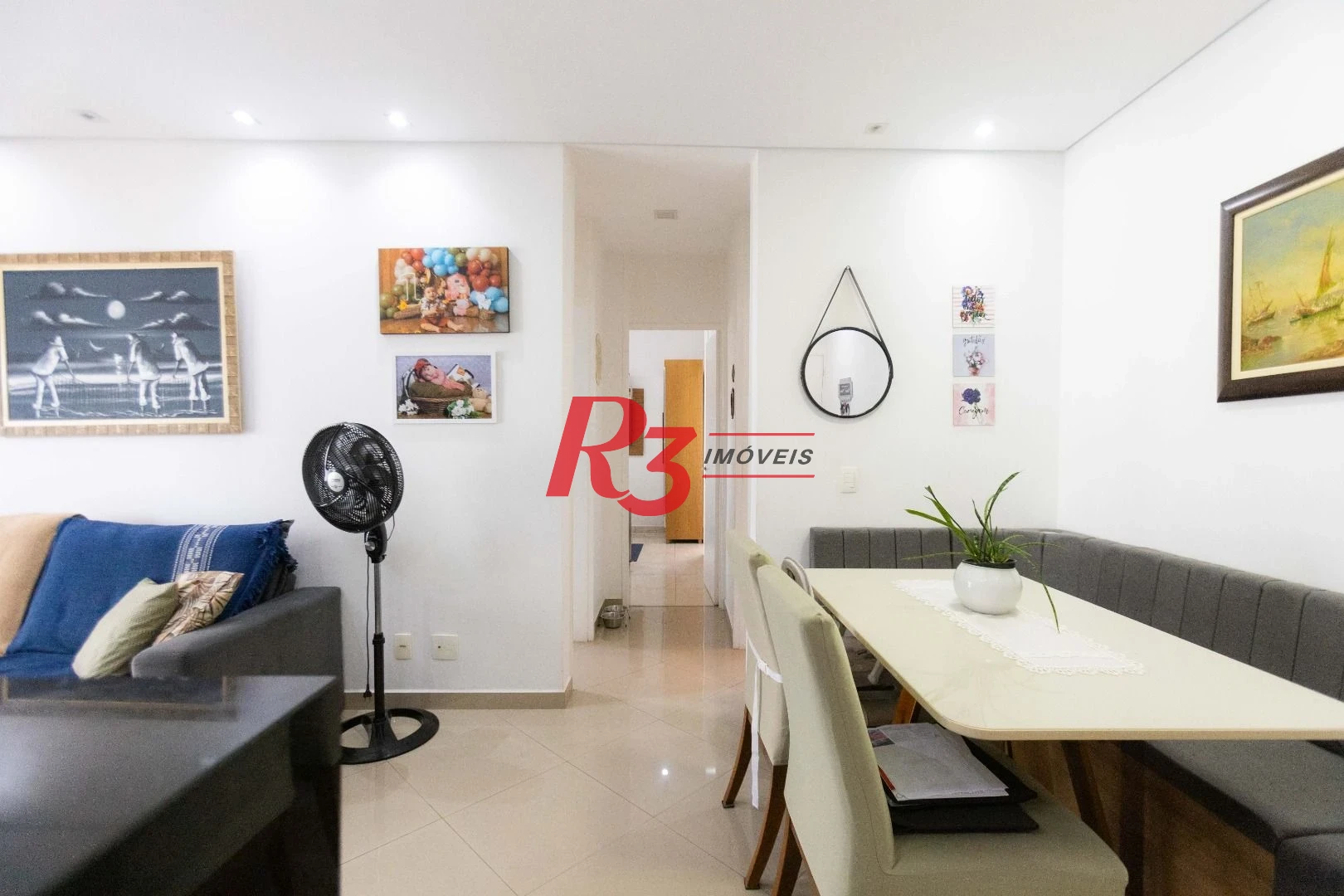 Apartamento à venda, 64 m² por R$ 640.000,00 - Estuário - Santos/SP