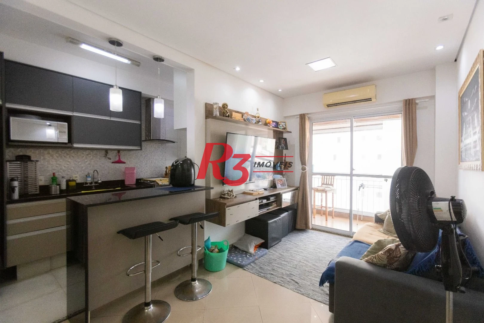 Apartamento à venda, 64 m² por R$ 640.000,00 - Estuário - Santos/SP