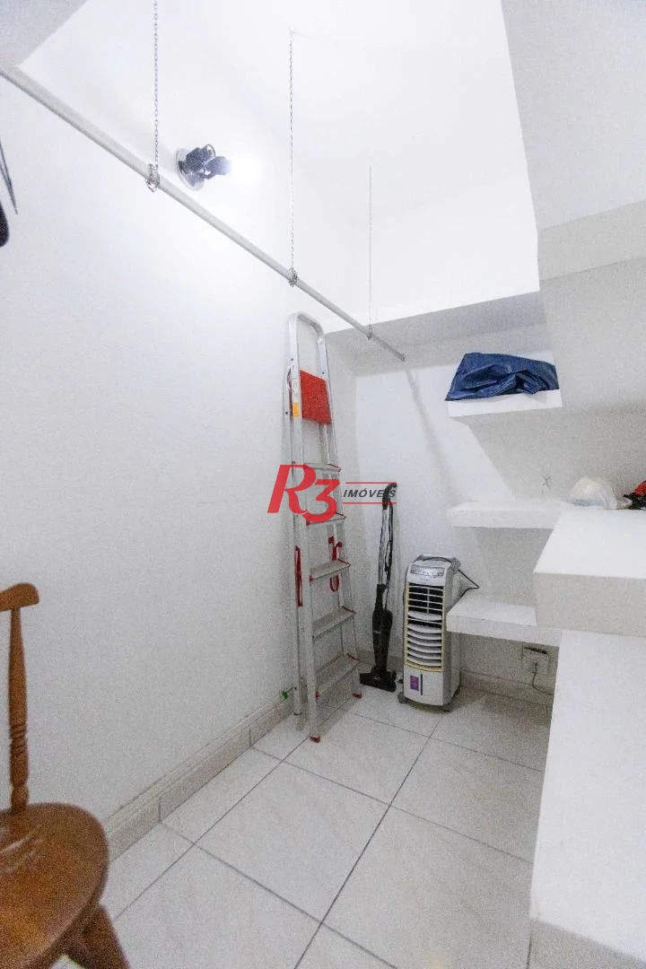 Kitnet com 1 dormitório à venda, 48 m² por R$ 340.000,00 - Aparecida - Santos/SP