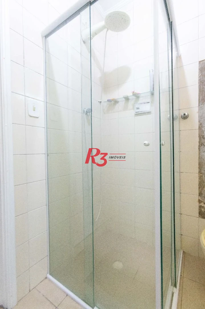 Kitnet com 1 dormitório à venda, 48 m² por R$ 340.000,00 - Aparecida - Santos/SP