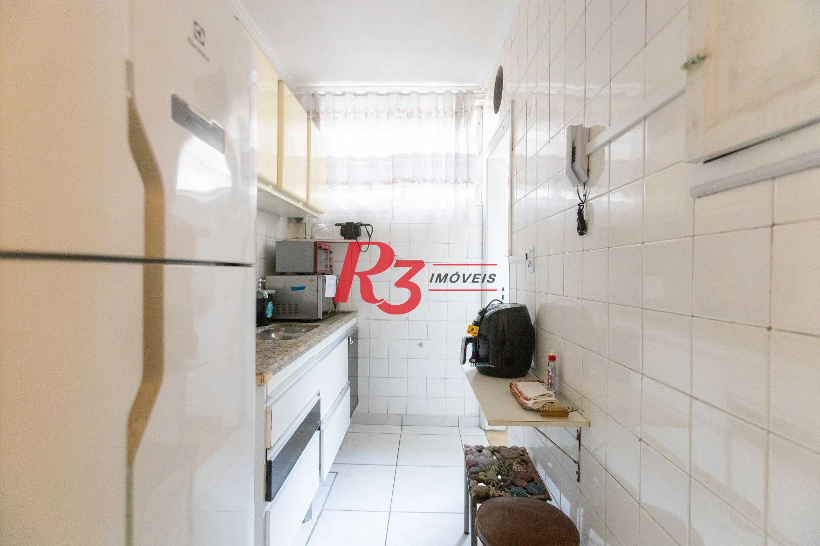 Kitnet com 1 dormitório à venda, 48 m² por R$ 340.000,00 - Aparecida - Santos/SP