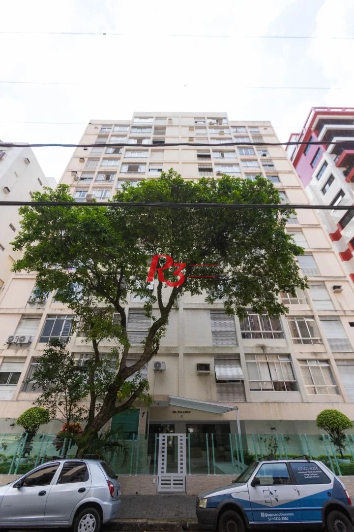 Kitnet com 1 dormitório à venda, 48 m² por R$ 340.000,00 - Aparecida - Santos/SP