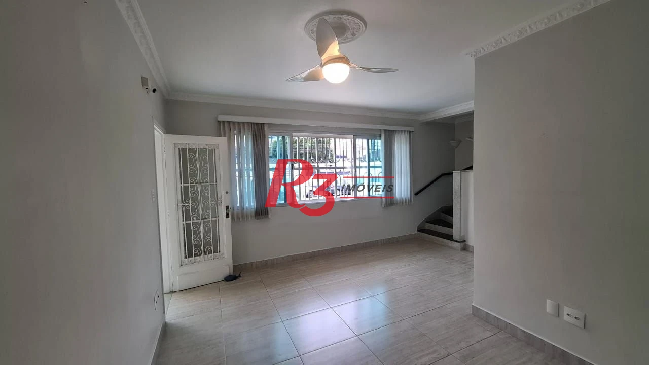 Sobrado com 3 dormitórios, 170 m² - venda por R$ 2.000.000,00 ou aluguel por R$ 13.000,00/mês - Embaré - Santos/SP
