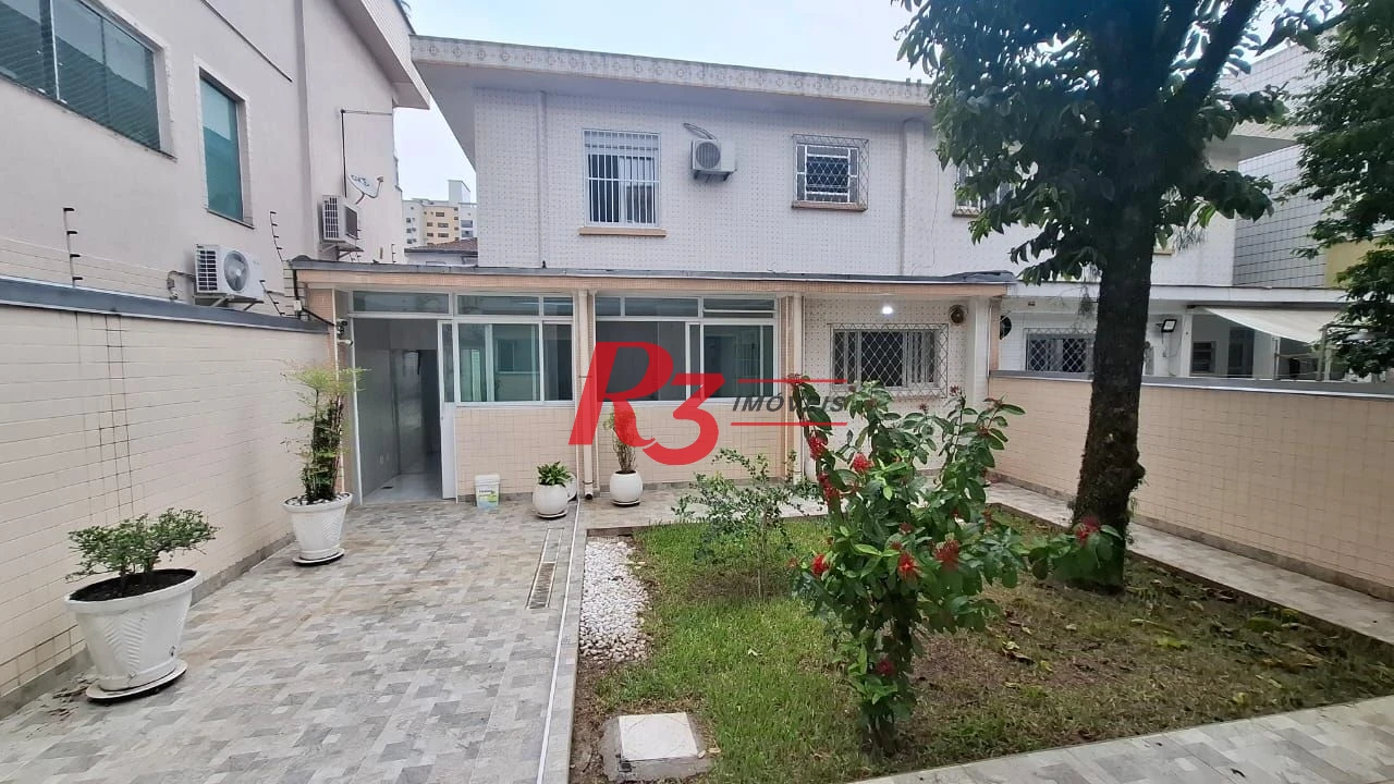 Sobrado com 3 dormitórios, 170 m² - venda por R$ 2.000.000,00 ou aluguel por R$ 13.000,00/mês - Embaré - Santos/SP