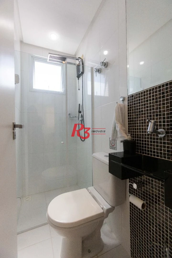 Apartamento Duplex com 2 dormitórios à venda, 175 m² por R$ 1.490.000,00 - Pompéia - Santos/SP