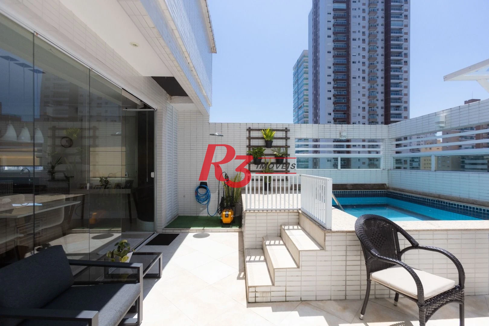 Apartamento Duplex com 2 dormitórios à venda, 175 m² por R$ 1.490.000,00 - Pompéia - Santos/SP