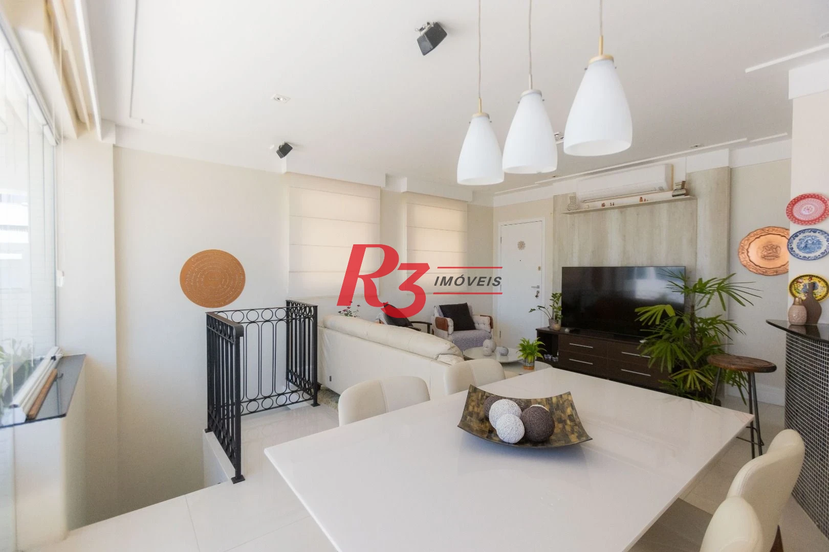 Apartamento Duplex com 2 dormitórios à venda, 175 m² por R$ 1.490.000,00 - Pompéia - Santos/SP