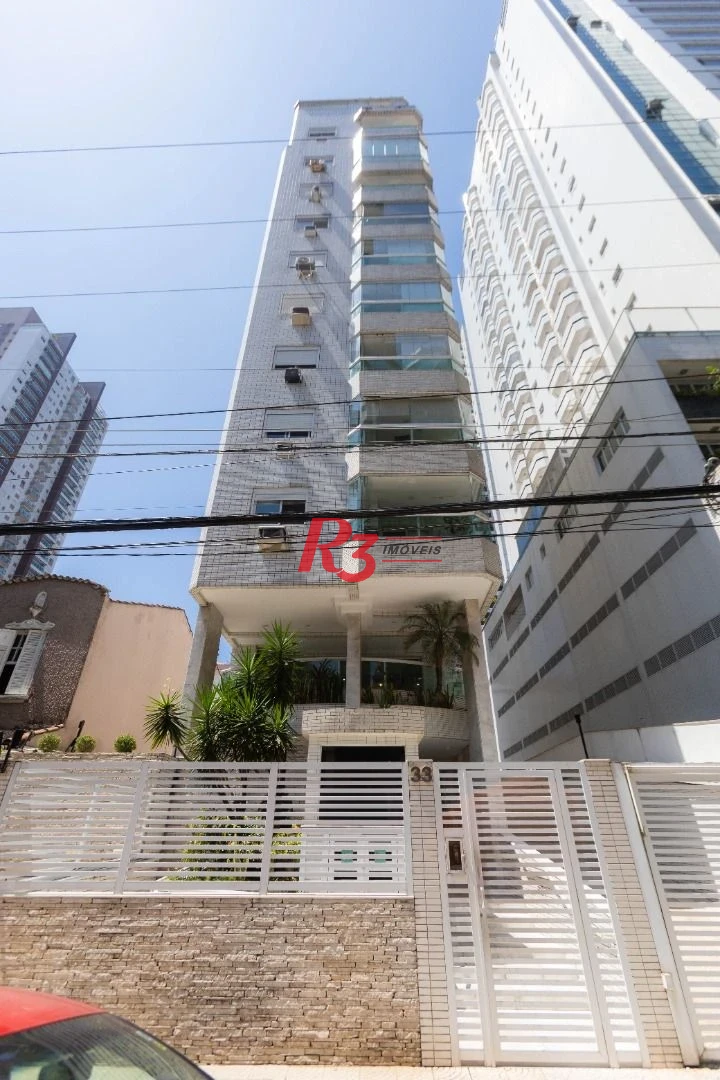 Apartamento Duplex com 2 dormitórios à venda, 175 m² por R$ 1.490.000,00 - Pompéia - Santos/SP
