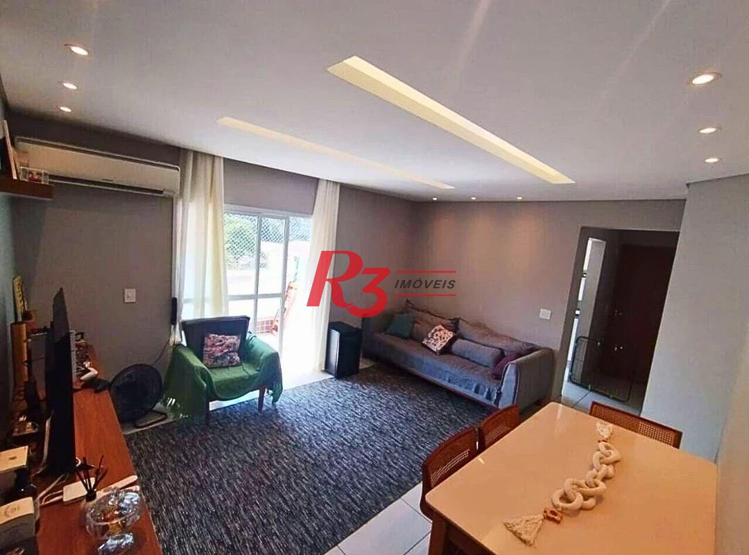 Apartamento com 2 dormitórios à venda, 73 m² por R$ 640.000,00 - Vila Belmiro - Santos/SP