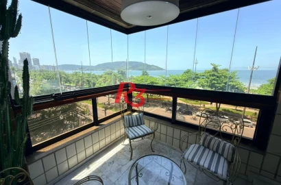 Apartamento à venda, 245 m² por R$ 3.800.000,00 - Aparecida - Santos/SP