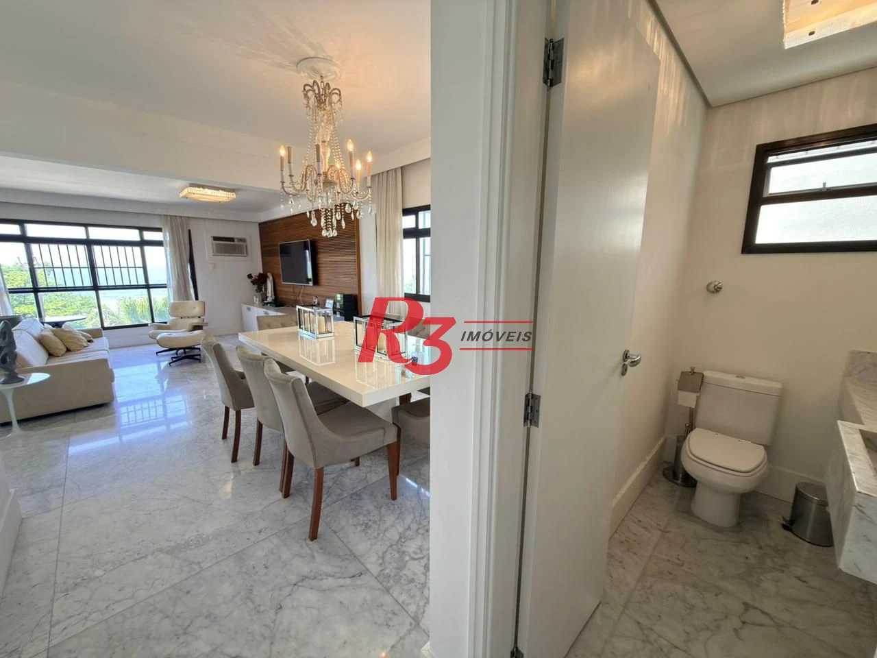 Apartamento à venda, 245 m² por R$ 3.800.000,00 - Aparecida - Santos/SP