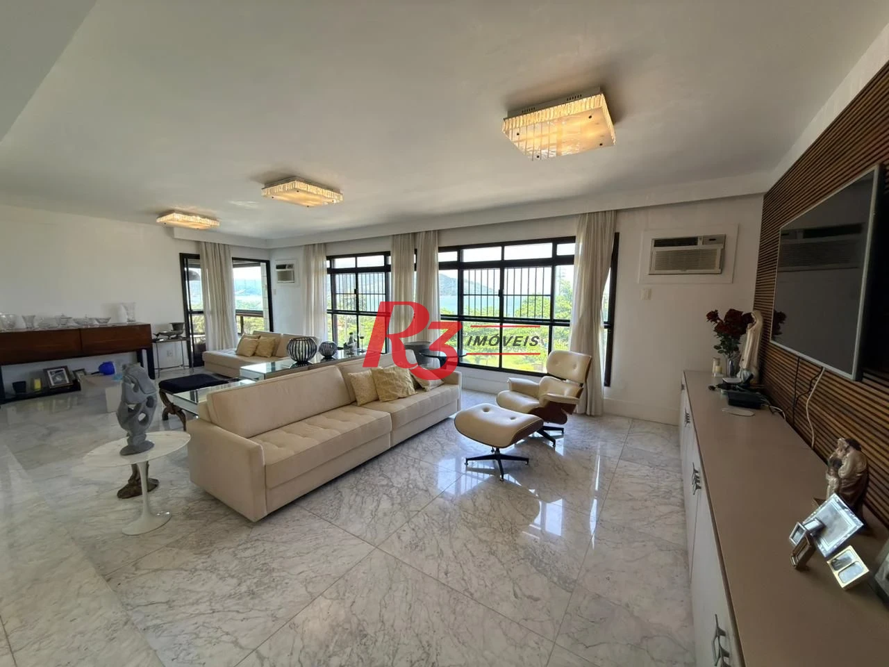Apartamento à venda, 245 m² por R$ 3.800.000,00 - Aparecida - Santos/SP