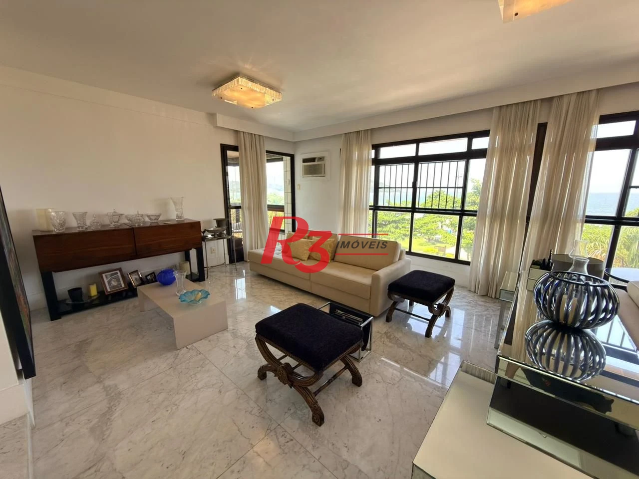 Apartamento à venda, 245 m² por R$ 3.800.000,00 - Aparecida - Santos/SP