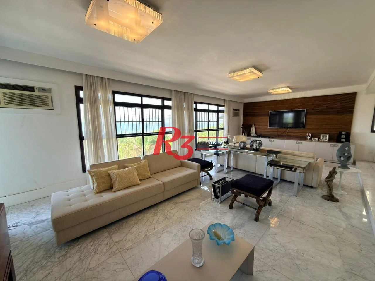 Apartamento à venda, 245 m² por R$ 3.800.000,00 - Aparecida - Santos/SP