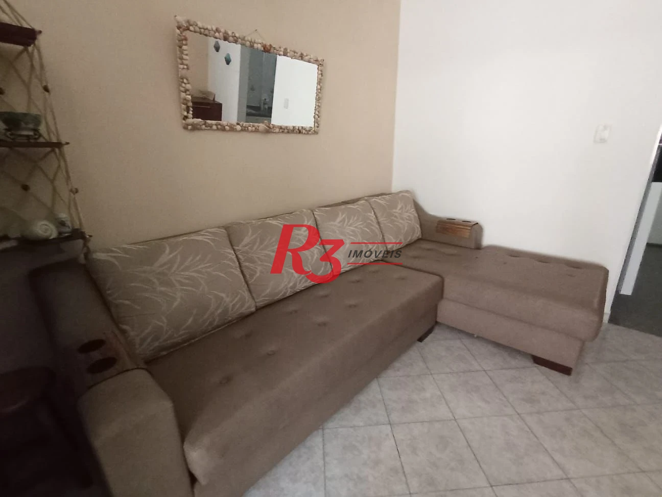Apartamento com 1 dormitório à venda, 38 m² por R$ 371.600,00 - Boqueirão - Santos/SP