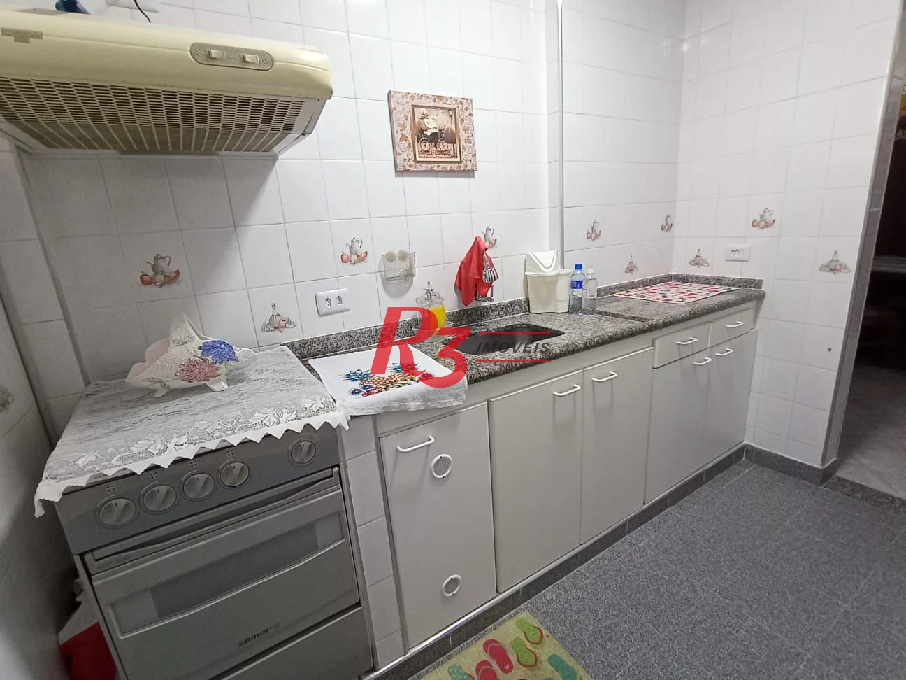 Apartamento com 1 dormitório à venda, 38 m² por R$ 371.600,00 - Boqueirão - Santos/SP