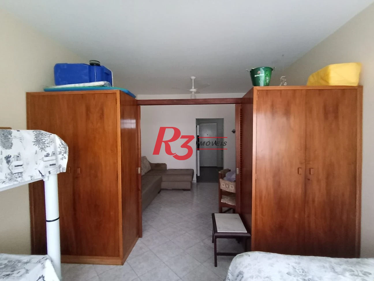 Apartamento com 1 dormitório à venda, 38 m² por R$ 371.600,00 - Boqueirão - Santos/SP