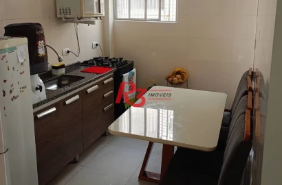 Apartamento à venda, 45 m² por R$ 300.000,00 - Aparecida - Santos/SP