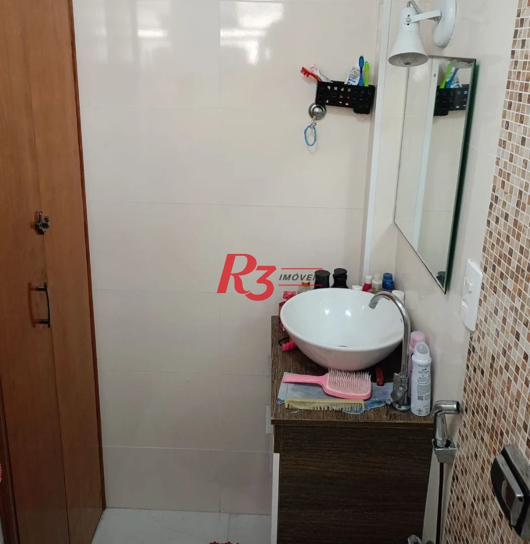 Apartamento à venda, 45 m² por R$ 300.000,00 - Aparecida - Santos/SP