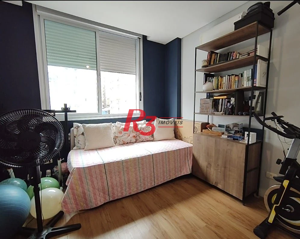 Apartamento com 3 dormitórios para alugar, 179 m² por R$ 8.500,00/mês - José Menino - Santos/SP