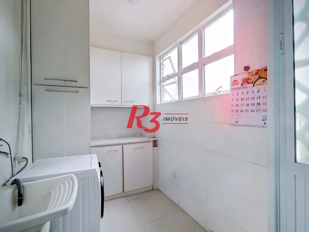 Apartamento com 3 dormitórios para alugar, 179 m² por R$ 8.500,00/mês - José Menino - Santos/SP