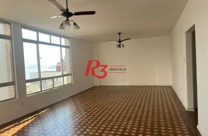 Apartamento com 4 dormitórios para alugar, 150 m² por R$ 5.625,00/mês - Boqueirão - Santos/SP