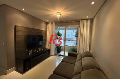 Apartamento à venda, 77 m² por R$ 750.000,00 - Ponta da Praia - Santos/SP