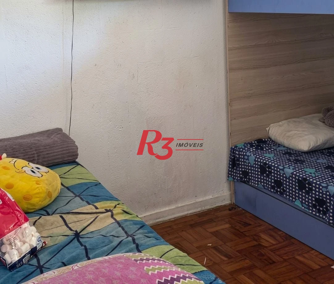 Apartamento com 2 dormitórios à venda, 91 m² por R$ 470.000,00 - José Menino - Santos/SP