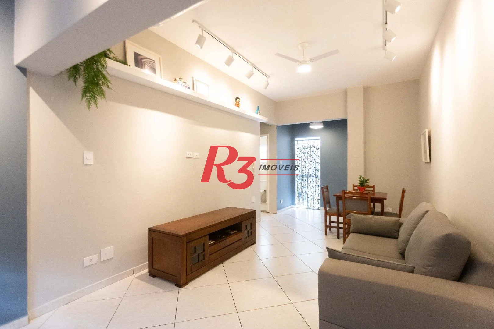 Apartamento com 1 dormitório para alugar, 68 m² por R$ 4.500,02/mês - José Menino - Santos/SP